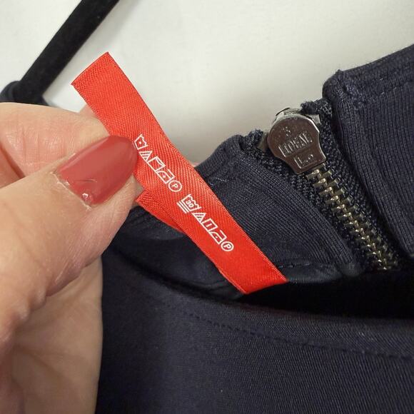 SPANX The Perfect Shift Classic Black Ponte Stretch Dress Size 2X 3/4 Sleeves - Picture 13 of 13